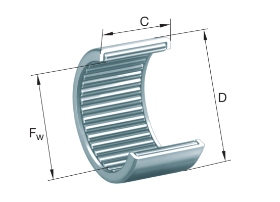 INA HN4020 Jehlové ložisko 