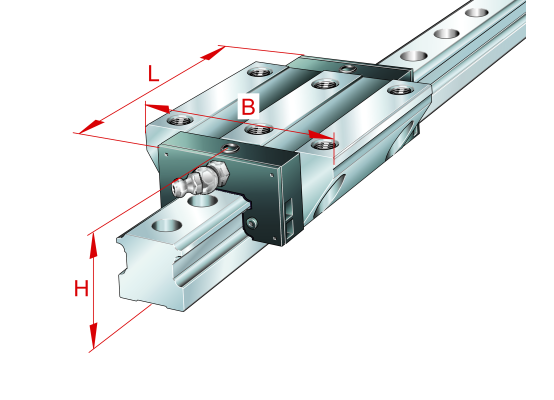 INA KWSE25-V1-G3 Lineární vozík 