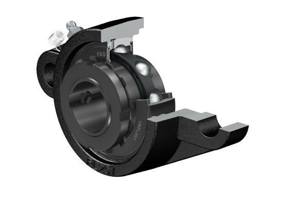 FAG UKFL206-J7 Ložisková jednotka 