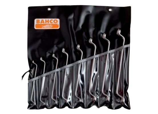 Sada oboustranných očkových klíčů BAHCO 2M/8T