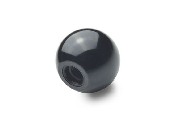 Rukojeť ELESA+GANTER kulička černá D=32 DIN 319 - M8x12