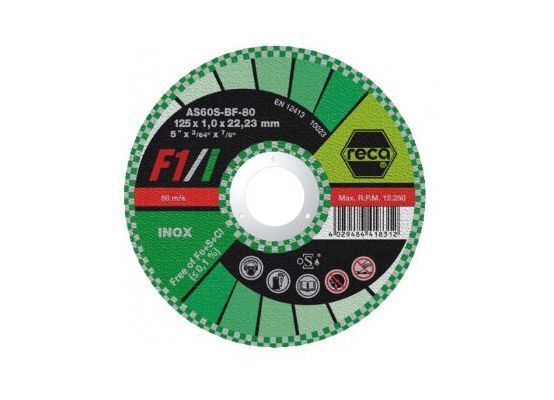 Řezný kotouč Reca - dělicí kotouč F1/Inox na nerezovou ocel - 125x1 mm