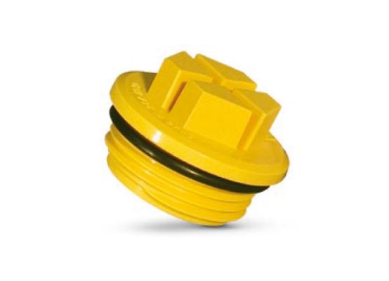 Těsnicí zátka s O-kroužkem KAPSTO® GPN 737 G 1 1/4" - PA 6 žlutá