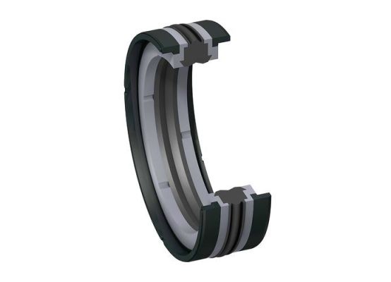 Pístové kompaktní těsnění DICHTOMATIK KK 03 / 230 x 205 x 25.4 NBR+POM