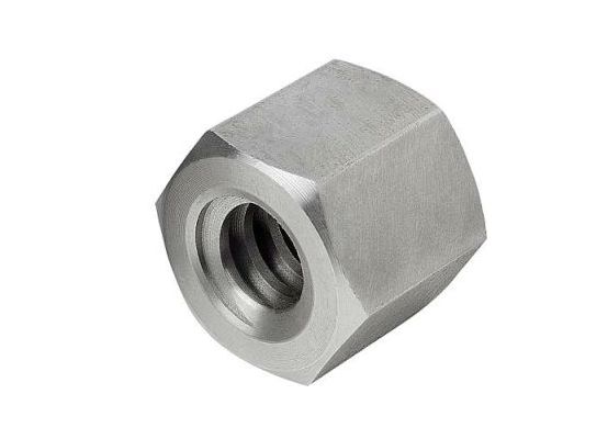 Trapézová jednochodá matice šestihranná pravá Tr. 20 x 4 - nerez ocel