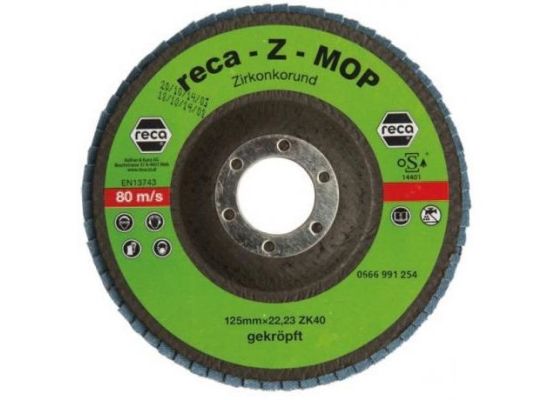 Brusný kotouč RECA lamelový kotouč na ocel Z-Mop K60 - 125 mm