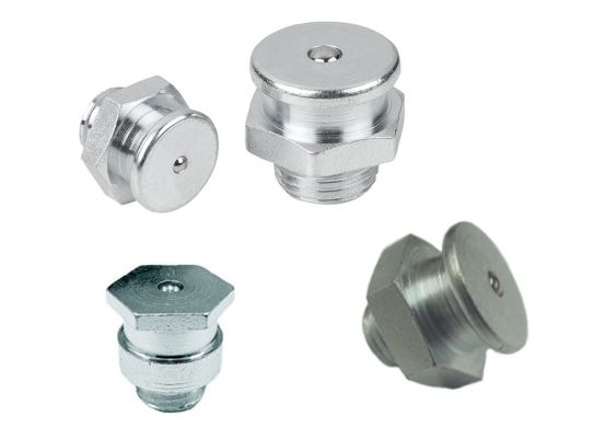 Mazací technika - hlavice plochá G1/4 D16 V2A nerez - DIN 3404