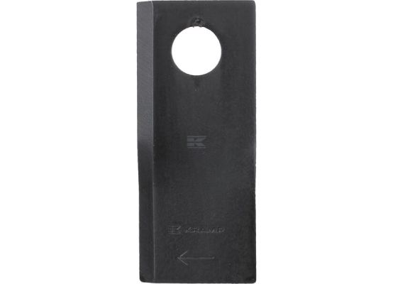 Nůž 4x48x112 mm pravý s otvorem 19 mm (Fella, Krone)