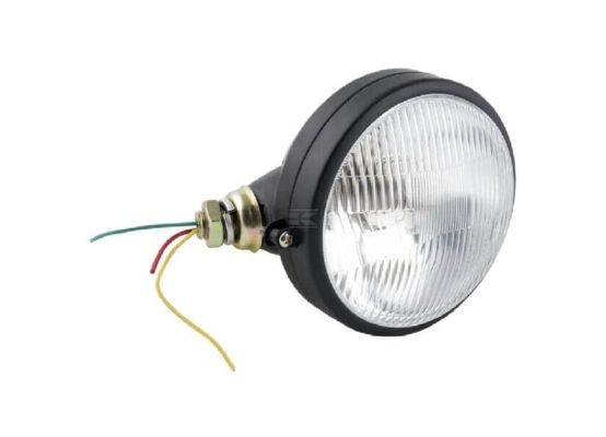 Kovový světlomet kulatý levý (ZETOR)