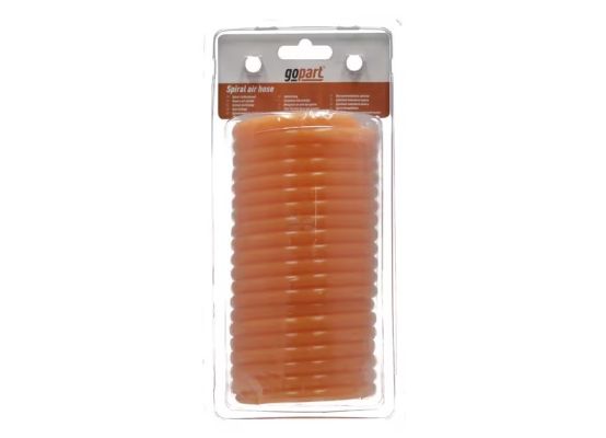 6 x 9,5 - 5 m  spirálová oranžová PU hadice s rychlospojkami