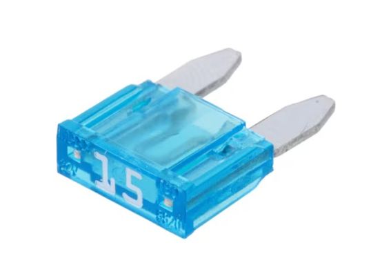 Pojistka Mini 15A, 32V, modrá