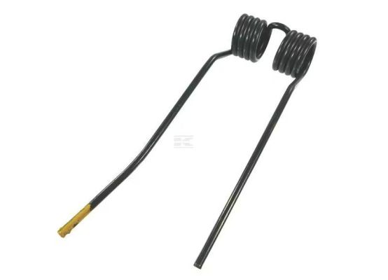 Pružné levotočivé pero 9 x 113 x 375 mm s cívkou 42 mm (PZ)