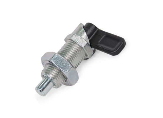 Pružinový pístek s páčkou ELESA+GANTER GN 612.8-12-M20x1,5-AK