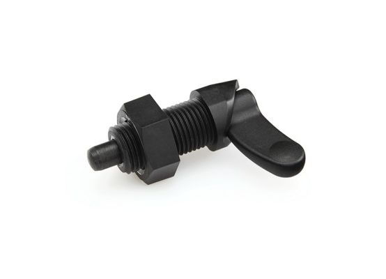Pružinový pístek s aretací polohy ELESA+GANTER PMT.200-8-M16x1,5-AK