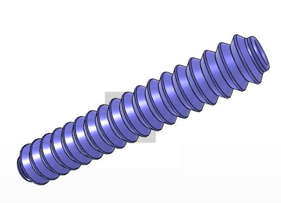 Manžeta měchová SIMRIT 16 x 16 x 150 / V6-00293