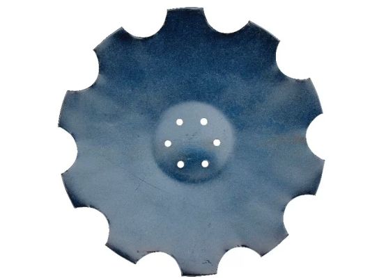 Ozubený podmítací disk 5 x 510 mm se 6 otvory na RK 98 mm