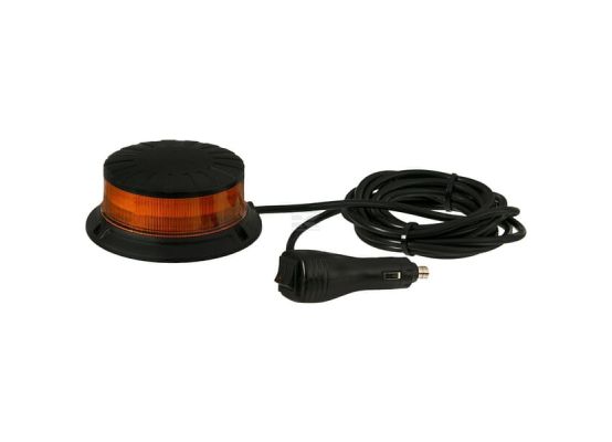 LED maják LP 23 W magnetické upevnění a připojení do zapalovače, 10-30 V