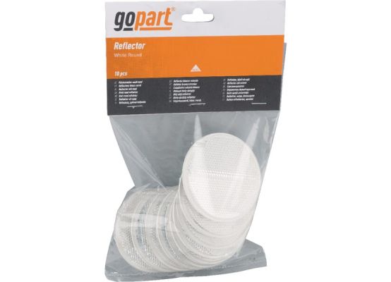 Bilá kulatá samolepicí odrazka O78 x 8 mm