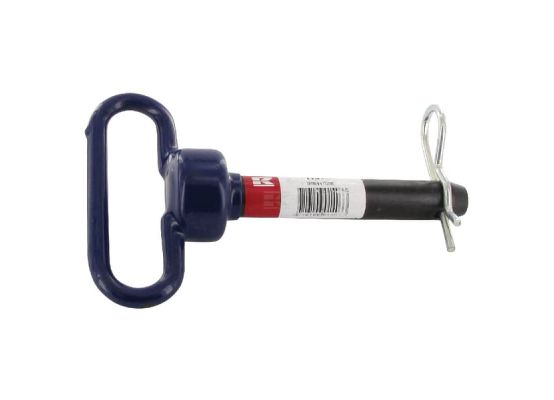 Čep s madlem O19 x 167/115 - černě lakováno (otvor 6,7 mm)