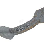 Radlice kultivátoru 20 x 135 x 450 mm oboustranná otočná, zahnutá se 2 otvory 12,5 mm