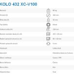 Kolo 432 XC-V100 - Technické údaje
