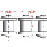 Rozměrový nákres 16A-1
