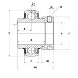 Rozměrový nákres EX307G2