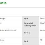 LBUS16 - Technické údaje