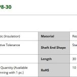 MSIP8-30 - Technické údaje