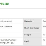 MSIP10-40 - Technické údaje