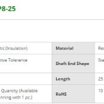 MSIP8-25 - Technické údaje