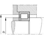 NUP208-E-XL-M1 - Montážní nákres