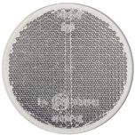 Bilé kulaté samolepicí odrazky O78 x 8 mm