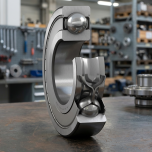 Produktový záběr - SKF 6203-2Z/C4 Jednořadé kuličkové ložisko