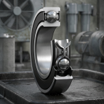 Produktový záběr - SKF 6204-2RSH/C2 Jednořadé kuličkové ložisko
