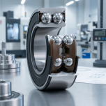 Produktový záběr - SKF 3207 A-2RS1TN9/MT33 Dvouřadé kuličkové ložisko s kosoúhlým stykem