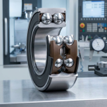 Produktový záběr - SKF 3212 A-2RS1TN9/MT33 Dvouřadé kuličkové ložisko s kosoúhlým stykem