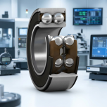 Produktový záběr - SKF 3305 A-2RS1TN9/MT33 Dvouřadé kuličkové ložisko s kosoúhlým stykem