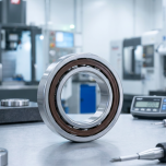 Produktový záběr - SKF 7002 CD/P4ADBC Sada dvou ložisek pro montáž zády k sobě