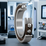 Produktový záběr - SKF 7003 CDGA/P4A Jednořadé kuličkové ložisko s kosoúhlým stykem