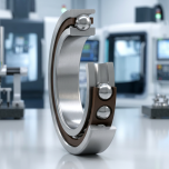 Produktový záběr - SKF 7010 CDGB/P4A Jednořadé kuličkové ložisko s kosoúhlým stykem