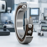 Produktový záběr - SKF 7011 CDGA/P4A Jednořadé kuličkové ložisko s kosoúhlým stykem