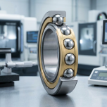 Produktový záběr - SKF 71810 ACDGA/P4 Jednořadé kuličkové ložisko s kosoúhlým stykem